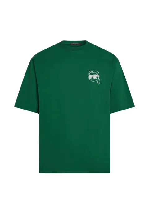 Karl Lagerfeld Ikon T-shirt Green A1M17120655