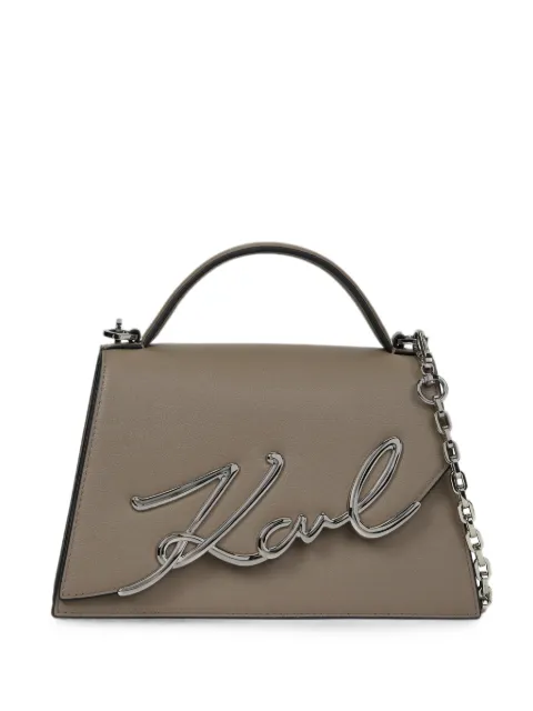 Karl Lagerfeld medium K/Signature crossbody bag Grey A1W300361KU