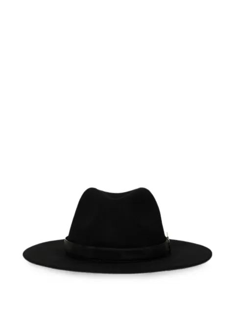Karl Lagerfeld K/Autograph fedora Black B4W33004999