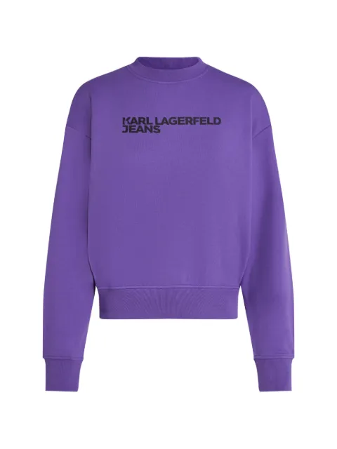 Karl Lagerfeld Jeans logo sweatshirt Purple A1W200052QG