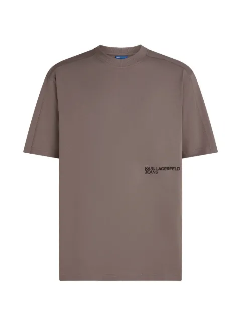 Karl Lagerfeld Jeans relaxed seams T-shirt Grey B4M170332QL