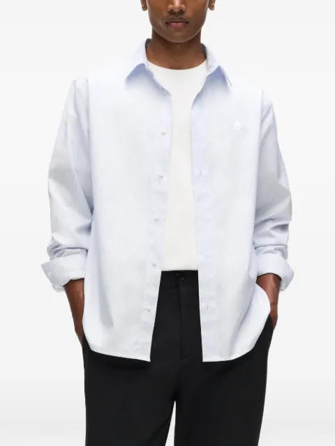 Karl Lagerfeld Kameo classic cotton shirt Blue B2M16021G50