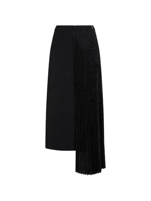 Karl Lagerfeld asymmetric sequin skirt Black B4W12008999