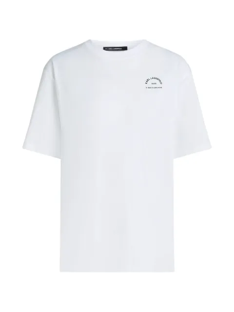 Karl Lagerfeld Rue St-Guillaume oversized T-shirt White B4W17041100