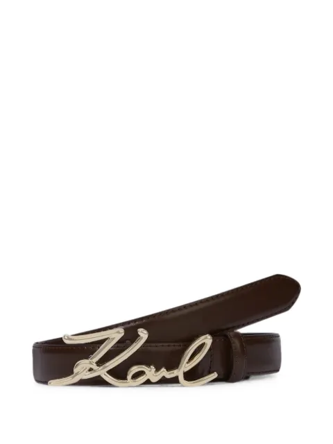 Karl Lagerfeld K/Signature hip belt Brown A1W33205451