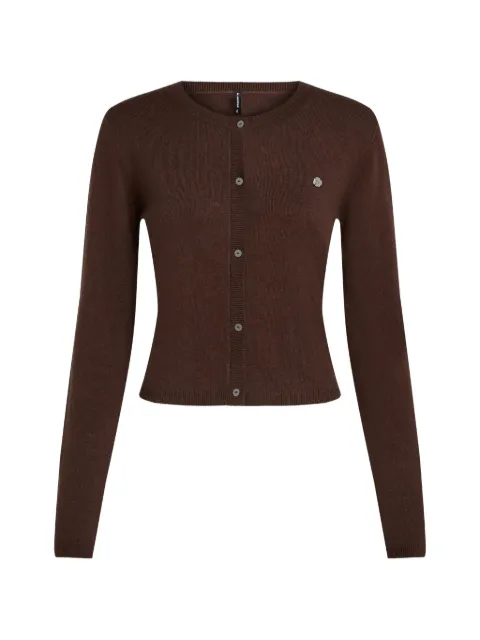 Karl Lagerfeld Autograph loungewear cardigan Brown B4W440121ZN
