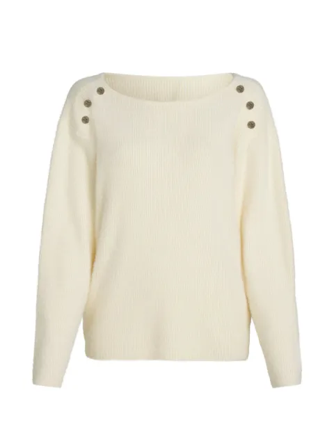Karl Lagerfeld fluffy loungewear jumper Neutrals B4W44009B09