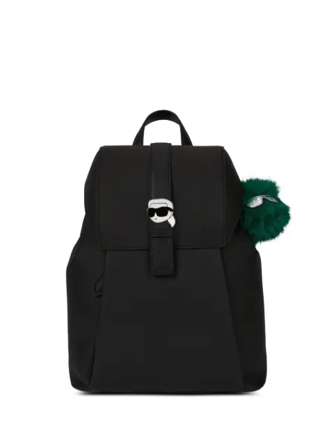 Karl Lagerfeld Ikon pebble backpack Black B4W30080999