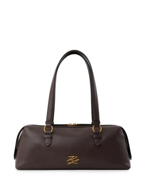 Karl Lagerfeld medium K/Autograph bowling bag Brown B4W30036451