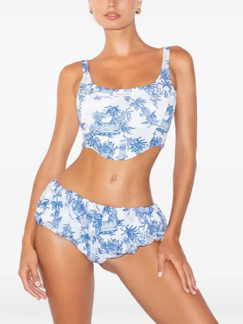 God Save Queens Muse bikini top White GSQ77330