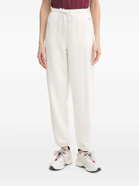 Gant logo-embroidered track pants White 4200500113