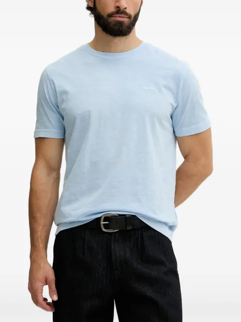 Gant logo-embroidered T-shirt Blue 2003419