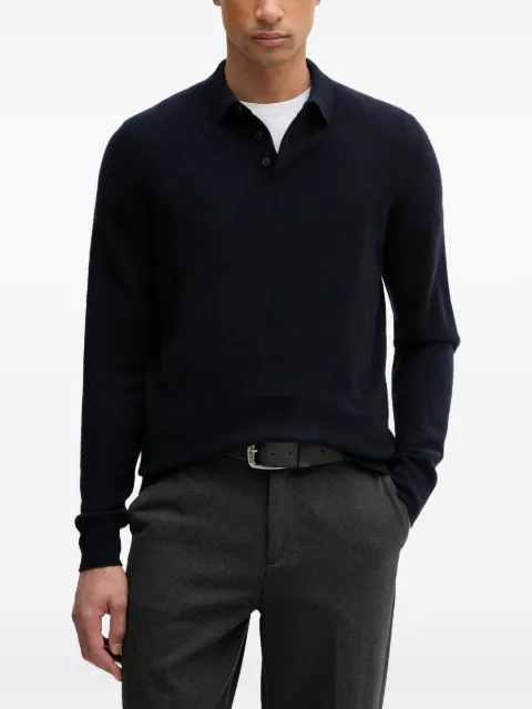 FROM FUTURE long-sleeve polo sweater Blue MPP00015