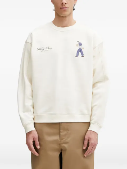 Filling Pieces Bakery graphic-print sweatshirt Neutrals 412630501286