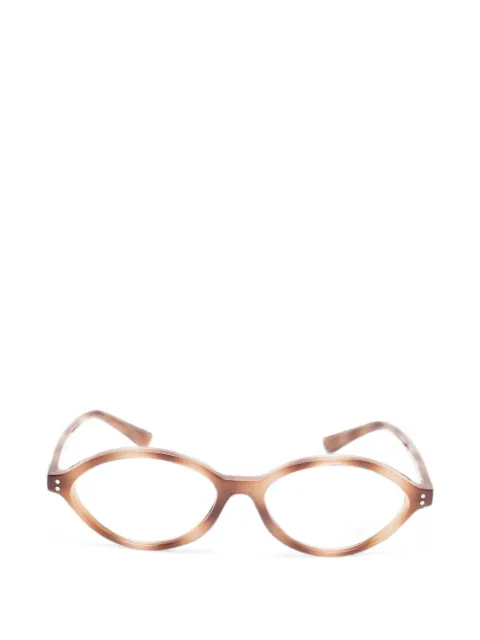 Ray-Ban Romy oval-frame glasses Brown RB7265