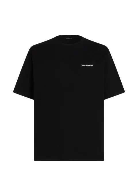 Karl Lagerfeld Rue St-Guillaume relaxed T-shirt Black B3M17049999