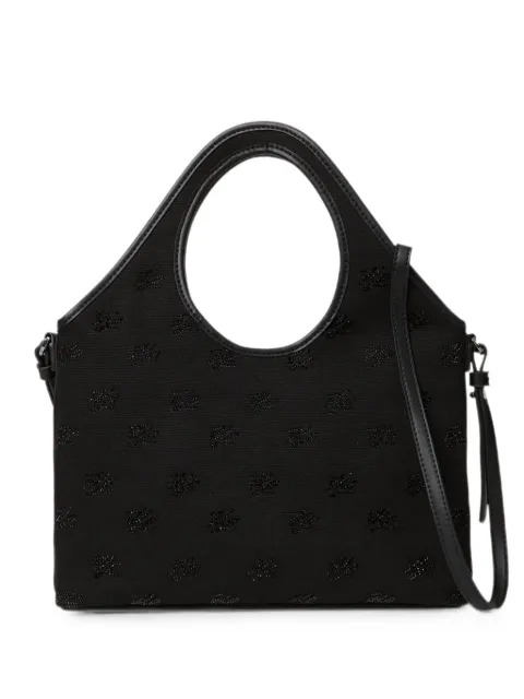 Karl Lagerfeld small K/Autograph all over-print tote bag Black B4W50017999