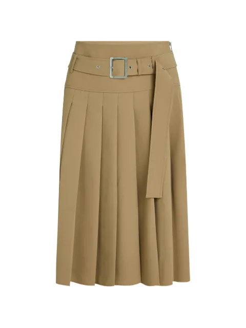 Karl Lagerfeld pleated midi skirt Neutrals B4W120141LG