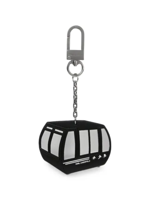 Karl Lagerfeld gondola keyring Black B4W50001999