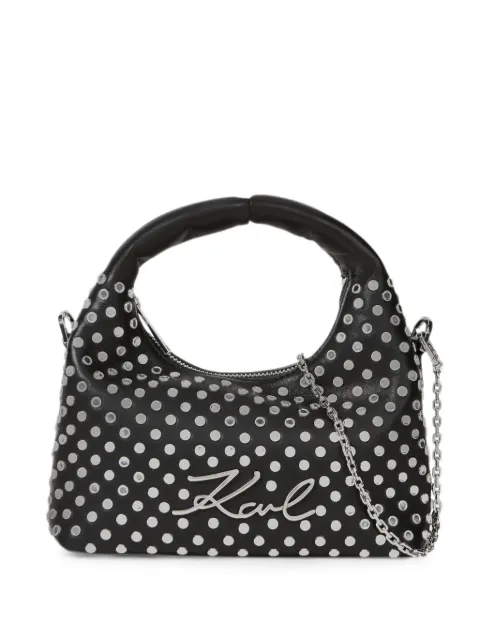Karl Lagerfeld mini K/Soiree signature cross body bag Black B4W300781RC