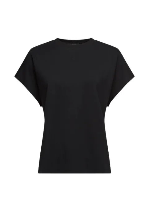 Karl Lagerfeld cap-sleeve T-shirt Black B4W17088999