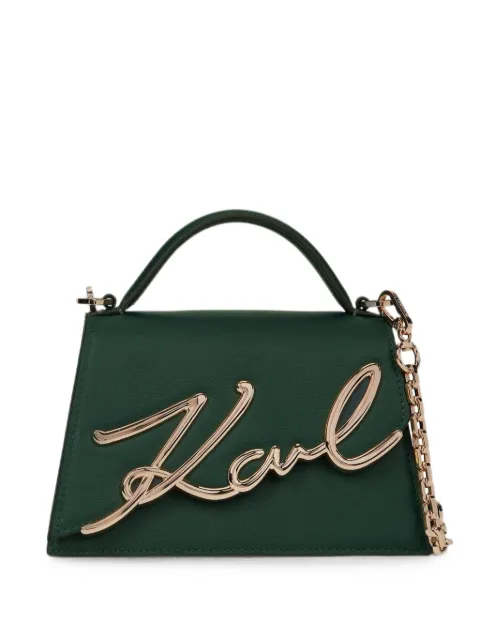 Karl Lagerfeld small K/Signature cross body bag Green A1W30038418