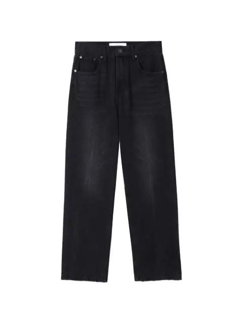 IVORY PARIS straight-leg jeans Black S0241
