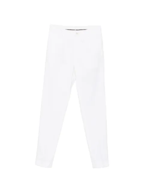 Incotex pleated straight-leg trousers White ZX541W9098C