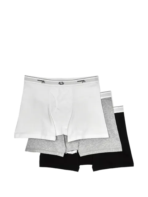 HommeGirls x Fruit Of The Loom logo-waistband boxer briefs (set-of-three) White HGFOTL006