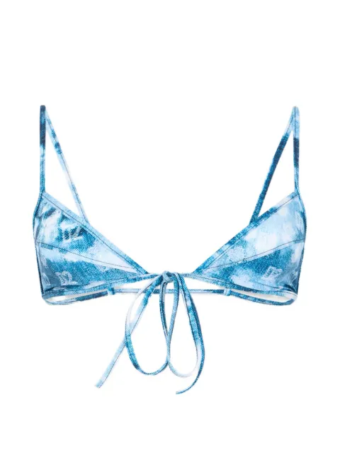 DSQUARED2 D2 monogram triangle top Blue D6BX55420ISA01