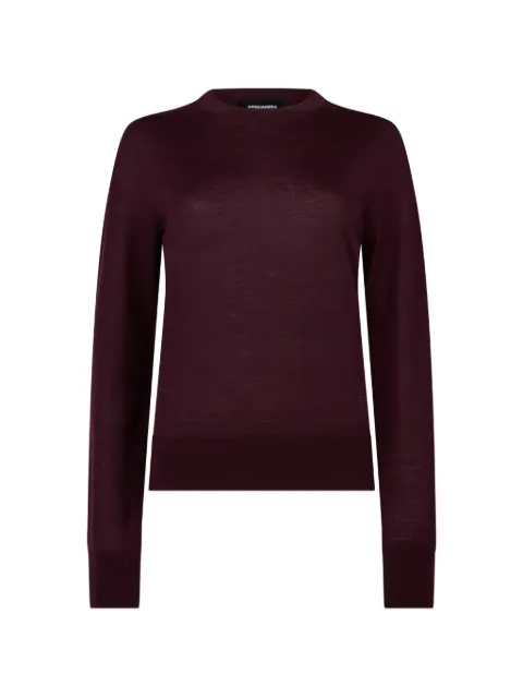 DSQUARED2 D2-upside-down pullover Red S75HA1421D13205