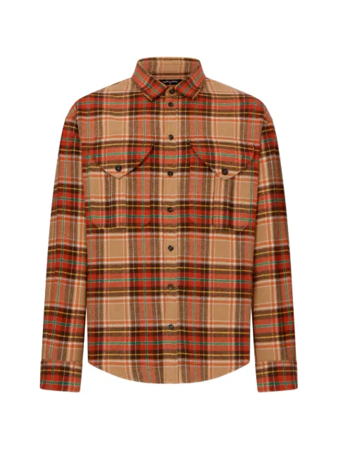 DSQUARED2 D2 cottage military shirt Neutrals S74DM1064D35512