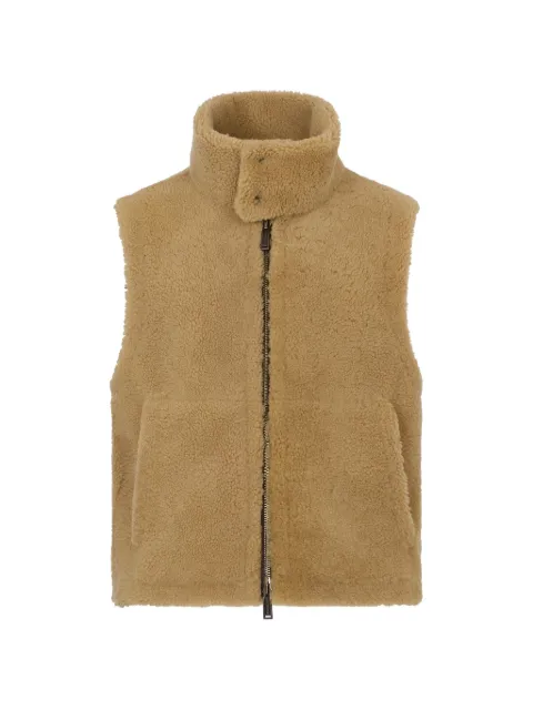 DSQUARED2 shearling vest Neutrals S74FB0356D07030