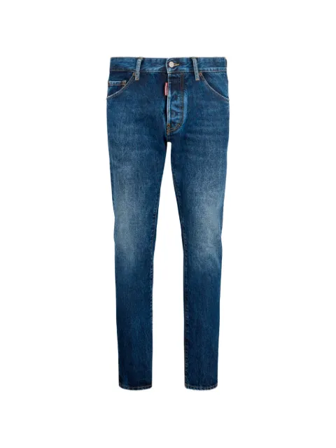 DSQUARED2 dark highlight Teddy jeans Blue S74LB1953S30839
