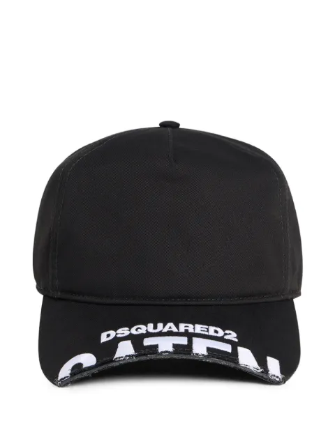 DSQUARED2 Dsquared2 logo baseball cap Black BCM101205C00001