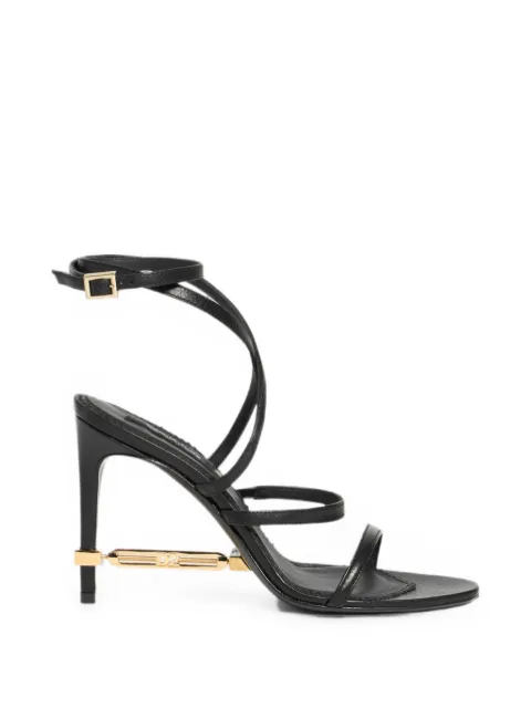 DSQUARED2 chic night heeled sandals Black HSW030401500001