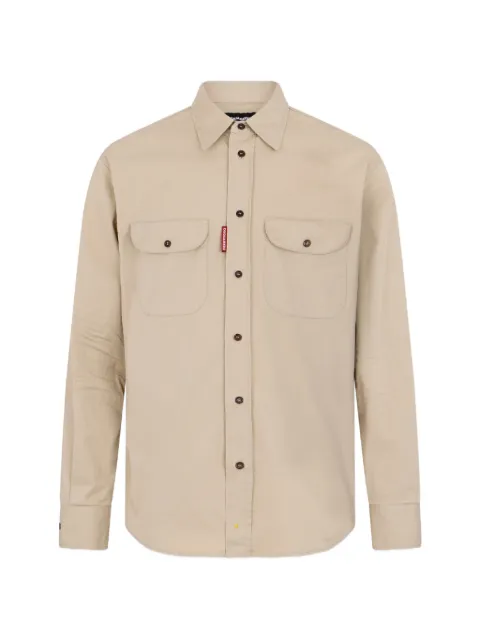 DSQUARED2 Canadian shirt Neutrals S74DM1067S35175