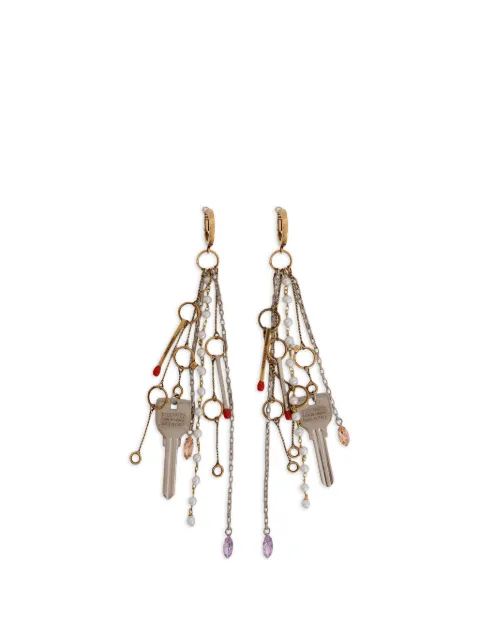 DSQUARED2 D2 charming earrings Gold ERW027037200001
