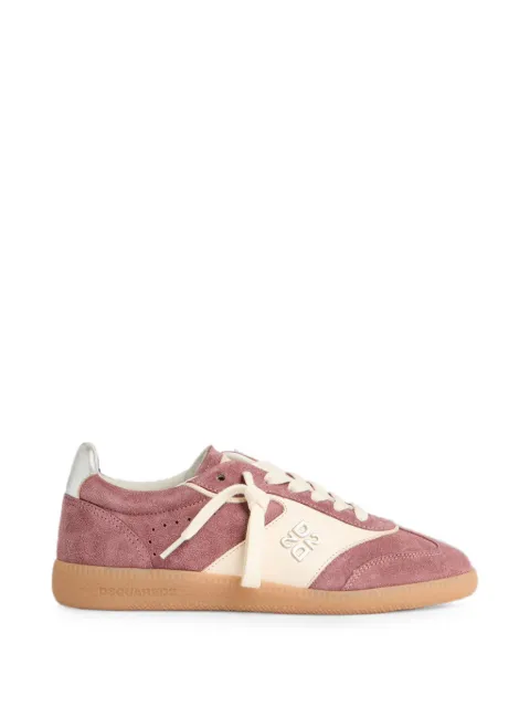 DSQUARED2 panelled logo-plaque sneakers Pink SNW049714170001