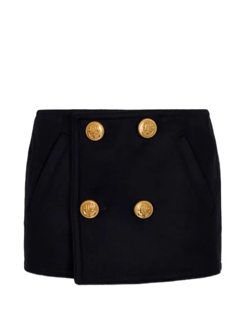 DSQUARED2 hybrid peacoat mini skirt Blue S75MA1040S53003