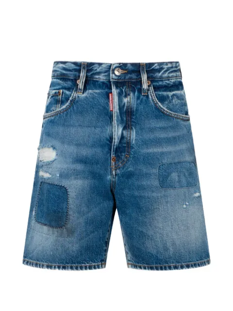 DSQUARED2 The Worker clean jean shorts Blue S75MU0556D30043