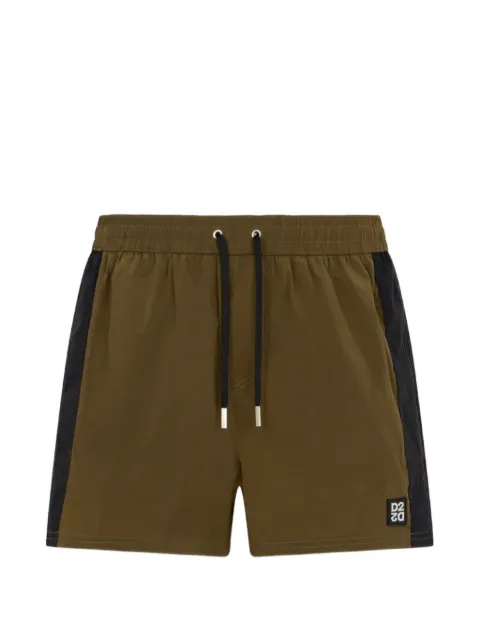 DSQUARED2 D2 Upside Down midi swim boxers Green D7B626970ISA01