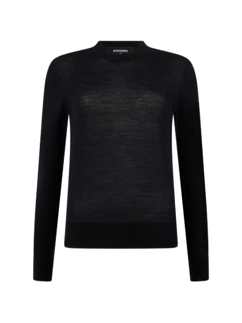 DSQUARED2 D2 upside-down pullover Black S75HA1421D13205