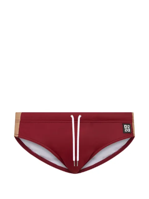 DSQUARED2 D2 Upside Down swim briefs Red D7B396960ISA01