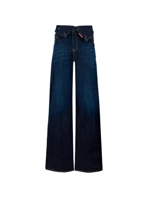 DSQUARED2 dark Urban loose Twist jeans Blue S75LB1168S30664