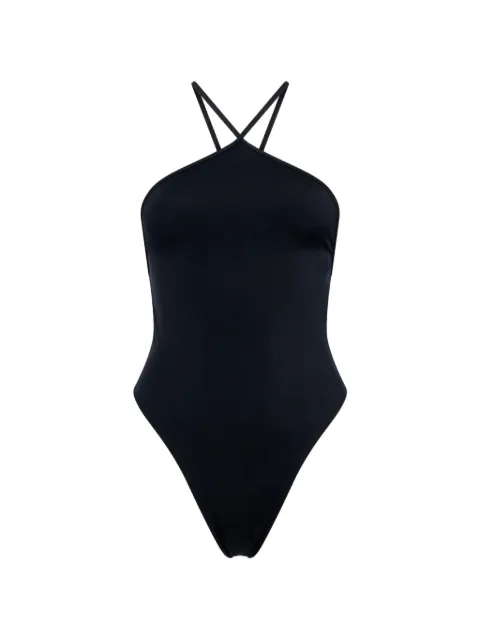 DSQUARED2 back-tie one-piece swimsuit Black D6BG95440ISA01