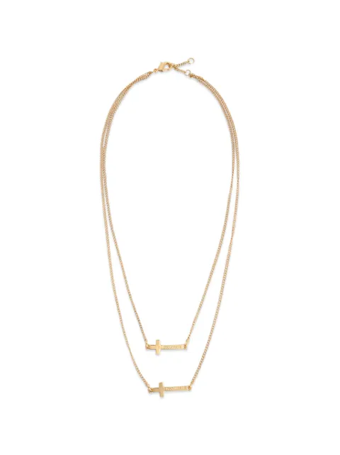 DSQUARED2 Jesus double necklace Gold NEM032237200001