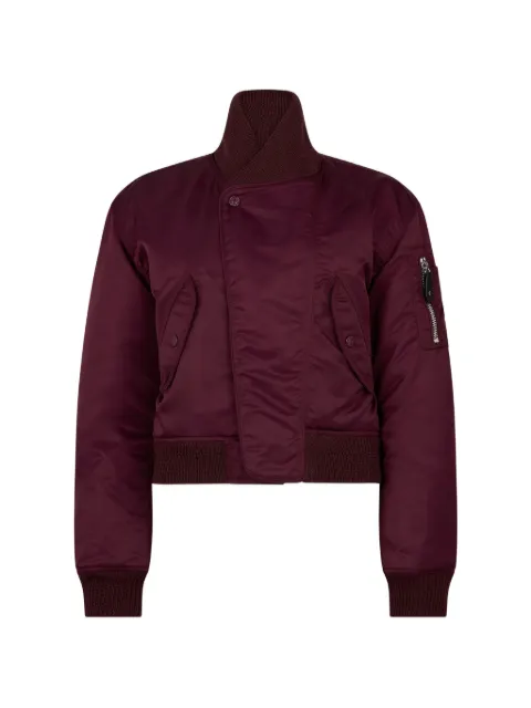 DSQUARED2 wash 80's Kiodo bomber jacket Purple S75AM1192D35546