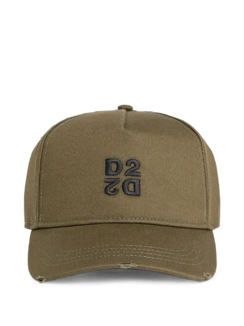 DSQUARED2 D2 Upside Down baseball cap Green BCM096405C00001