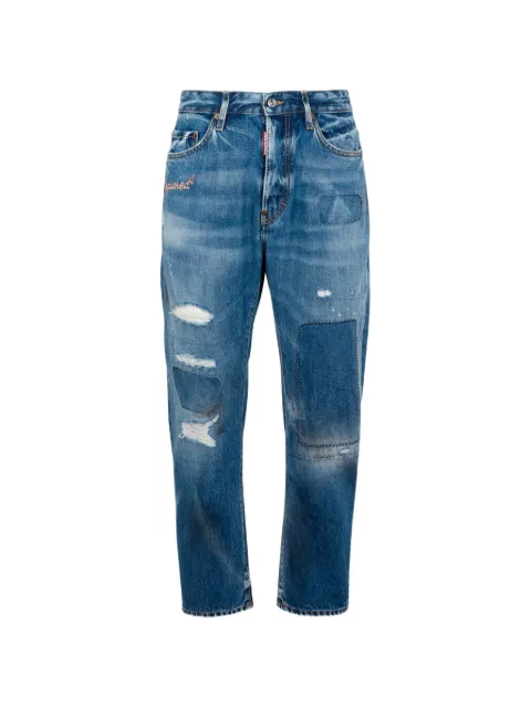 DSQUARED2 worker wash Bro jeans Blue S74LB1981D30043